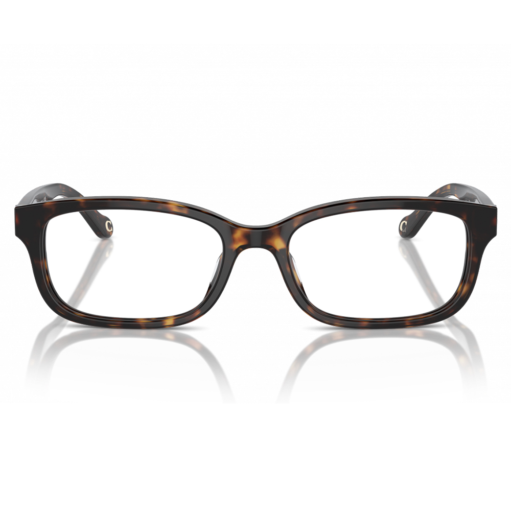 COACH | 玩味焦點長方框眼鏡 | 玩味琥珀