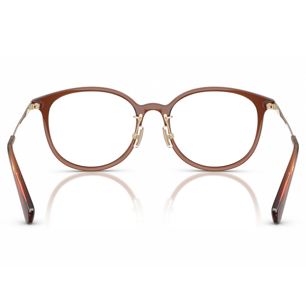 COACH | 隨行焦點波士頓框眼鏡 | 焦糖棕
