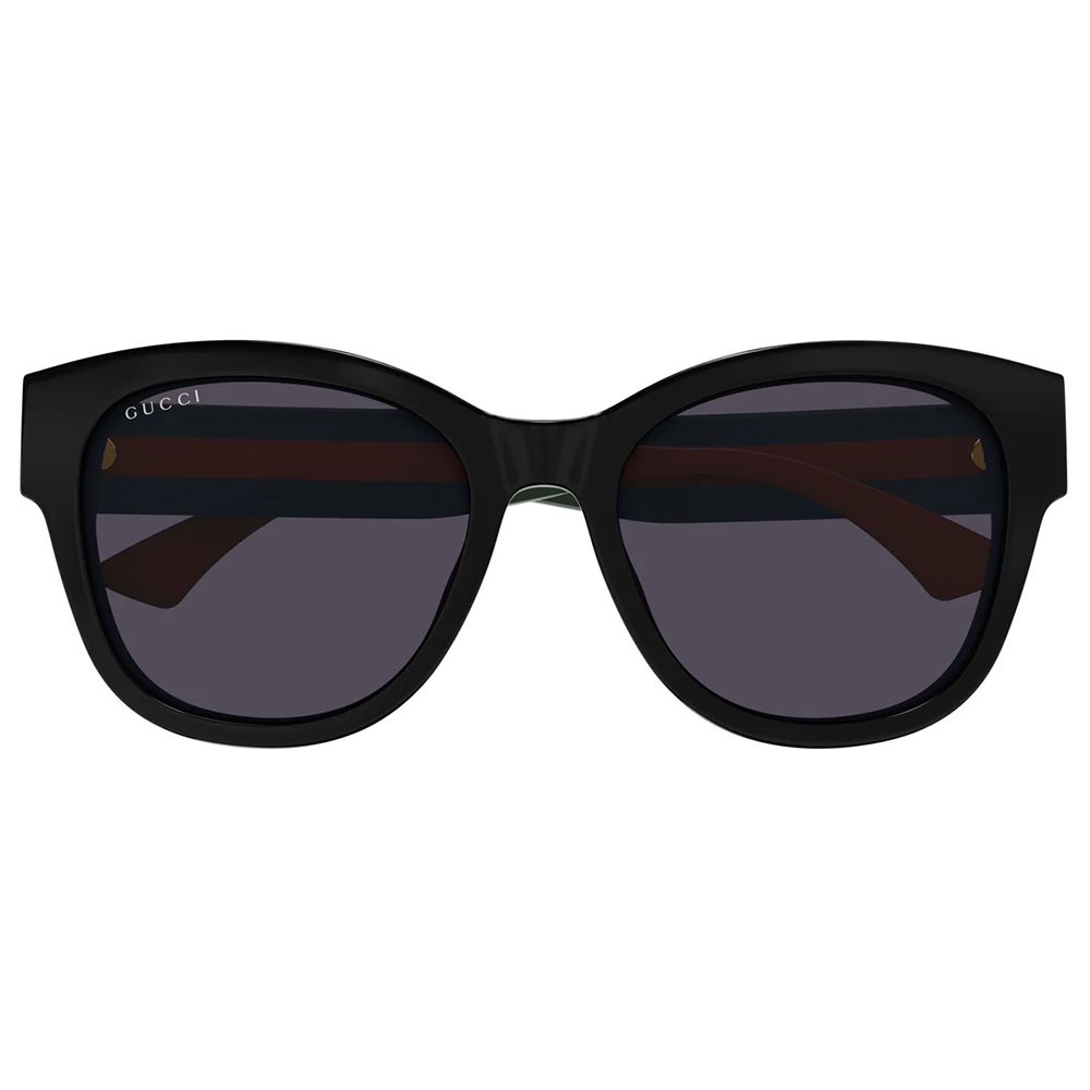 GUCCI | 義光時刻波士頓框太陽眼鏡 | 黑X藍紅