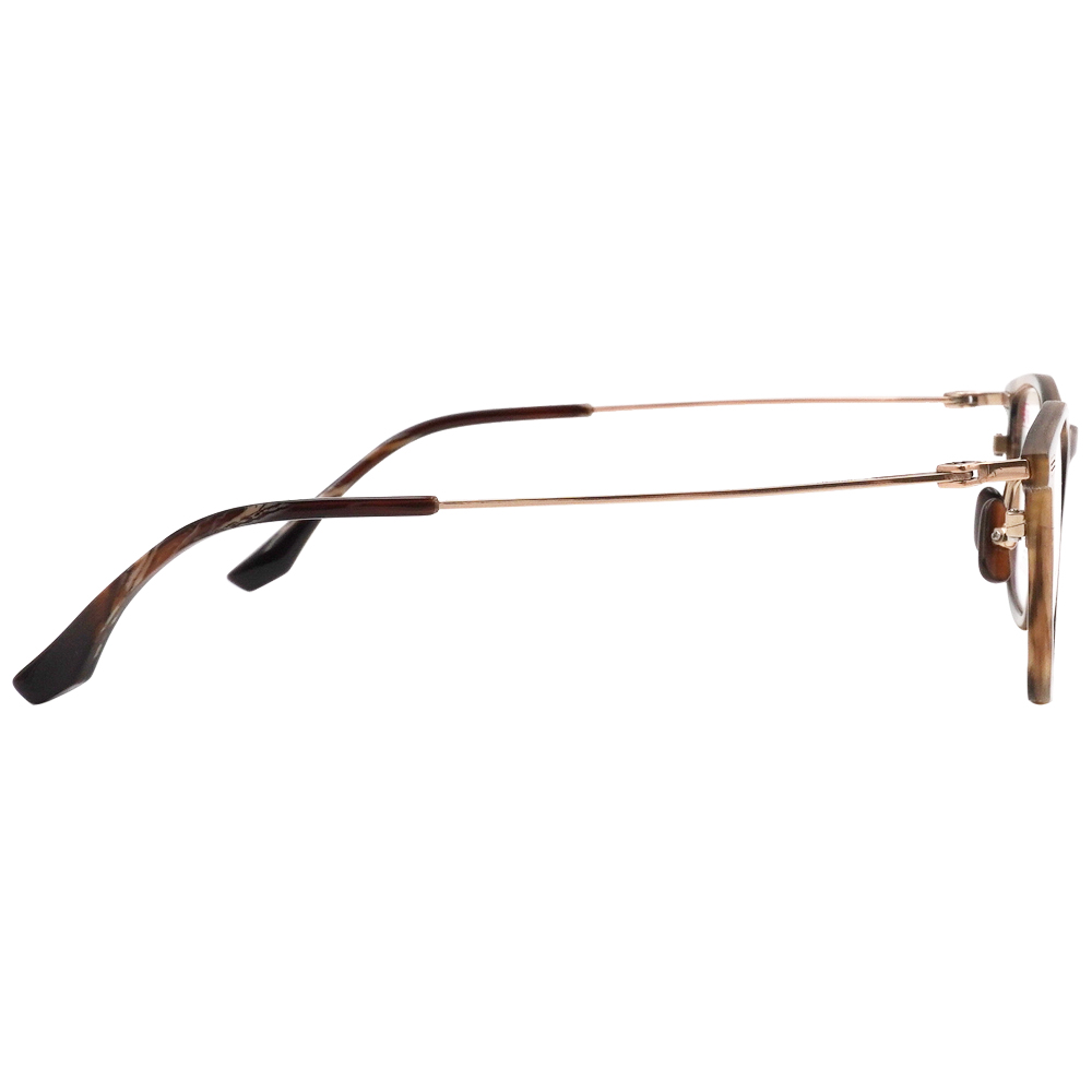 NEWTON︱溫潤匠氣 長方框眼鏡︱裸霧棕