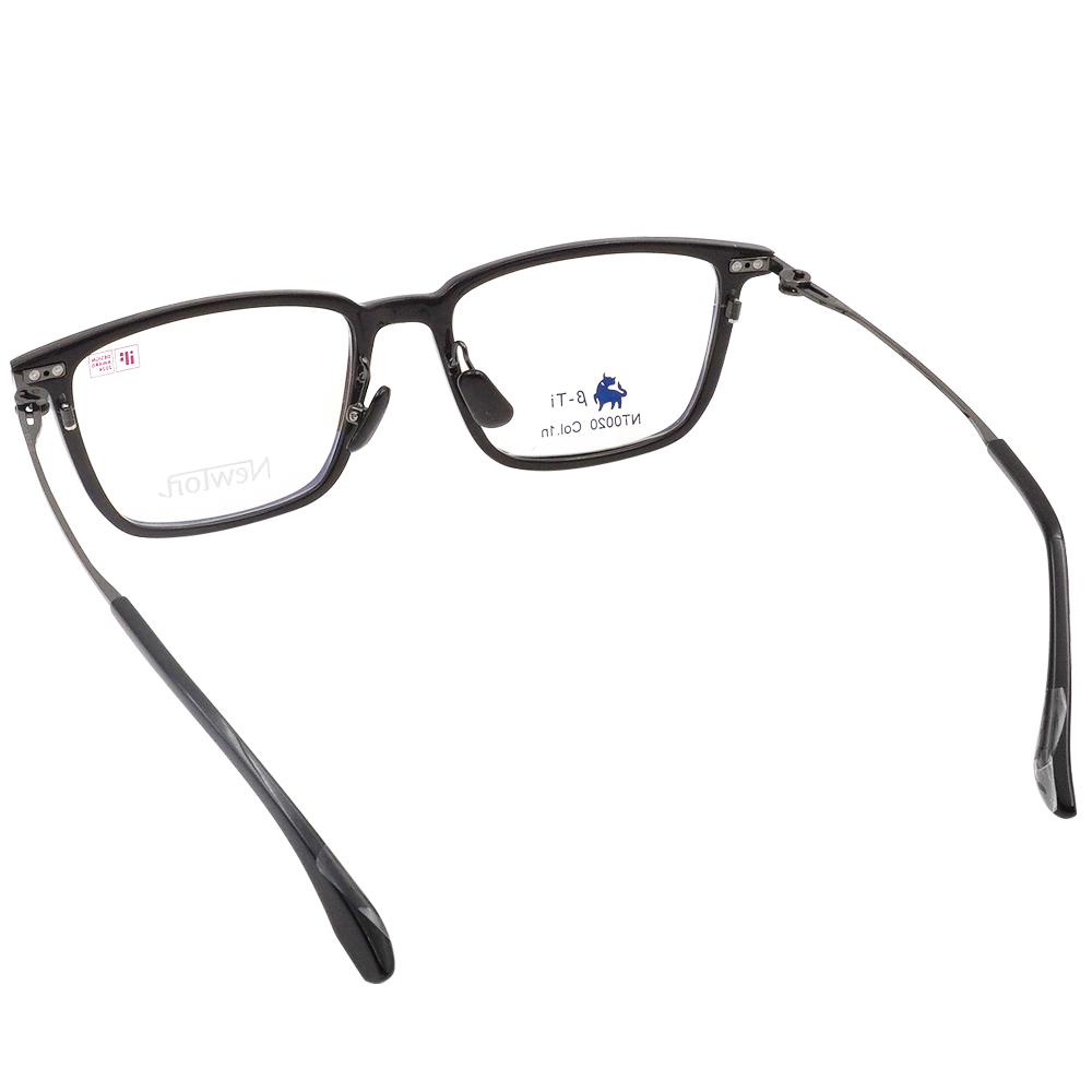 NEWTON︱溫潤匠氣 長方框眼鏡︱琥亮咖