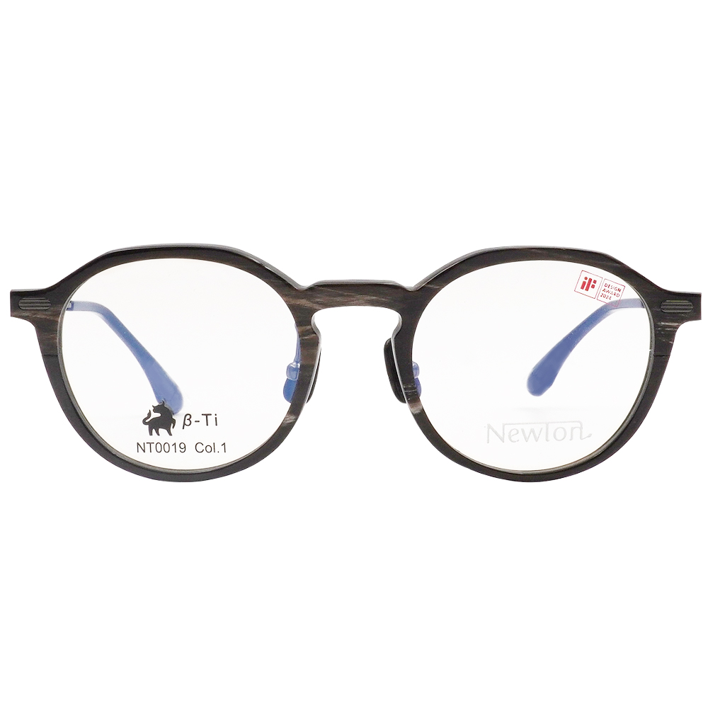 NEWTON︱深邃靜美 圓框眼鏡︱陳釀棕