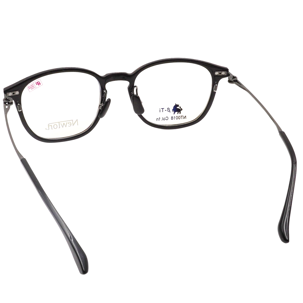 NEWTON︱沉穩簡奢 方框眼鏡︱古霧棕