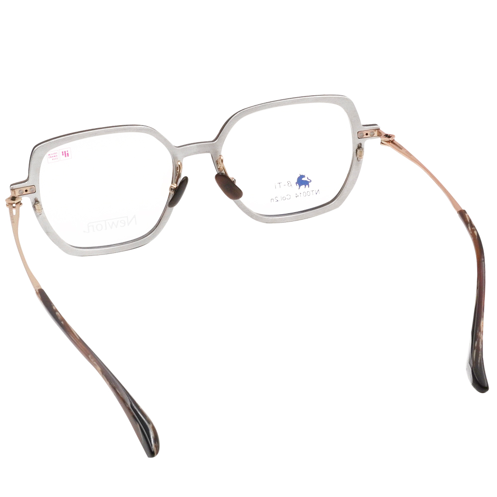 NEWTON︱質樸雅匠 大方框眼鏡︱醇厚霧咖