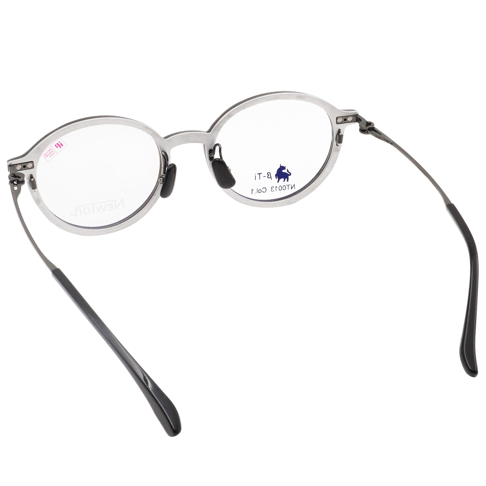 NEWTON︱工藝本質 圓框眼鏡︱紋褐光澤