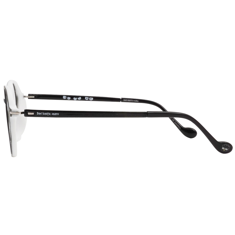 三麗鷗夢幻隊▪︎酷企鵝｜小情緒日記 多邊框眼鏡｜酷黑白