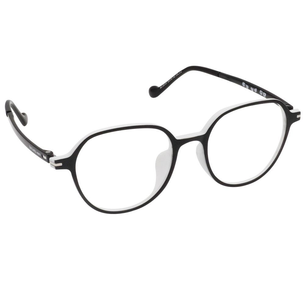 三麗鷗夢幻隊▪︎酷企鵝｜小情緒日記 多邊框眼鏡｜酷黑白