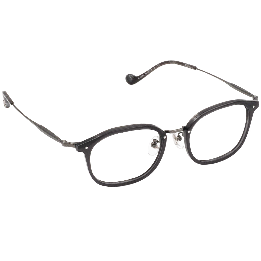 三麗鷗夢幻隊▪︎酷企鵝｜冷調街角系 方框眼鏡｜烏羽黑