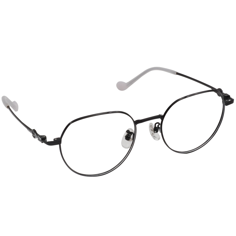 三麗鷗夢幻隊▪︎酷企鵝｜黑白輕日常 多邊框眼鏡｜黑X白