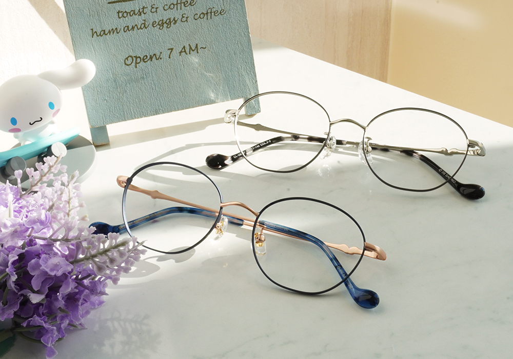 三麗鷗夢幻隊▪︎大耳狗｜捲耳暖日常 圓框眼鏡｜月紗灰