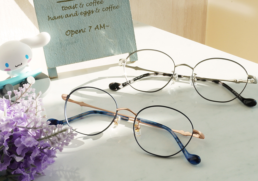 三麗鷗夢幻隊▪︎大耳狗｜捲耳暖日常 圓框眼鏡｜寧靜藍