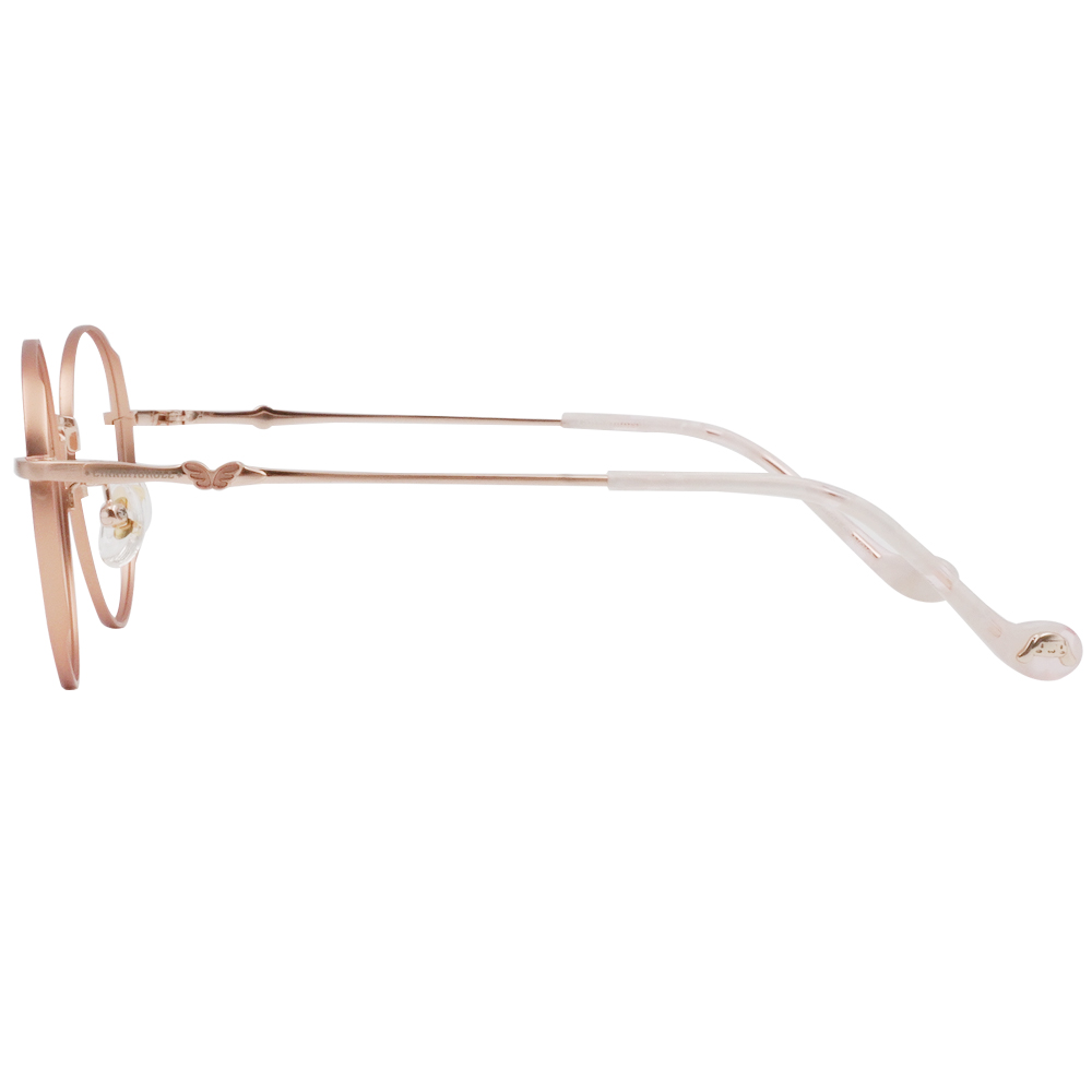 三麗鷗夢幻隊▪︎大耳狗｜肉桂捲小尾巴 圓框眼鏡｜奶霧粉金