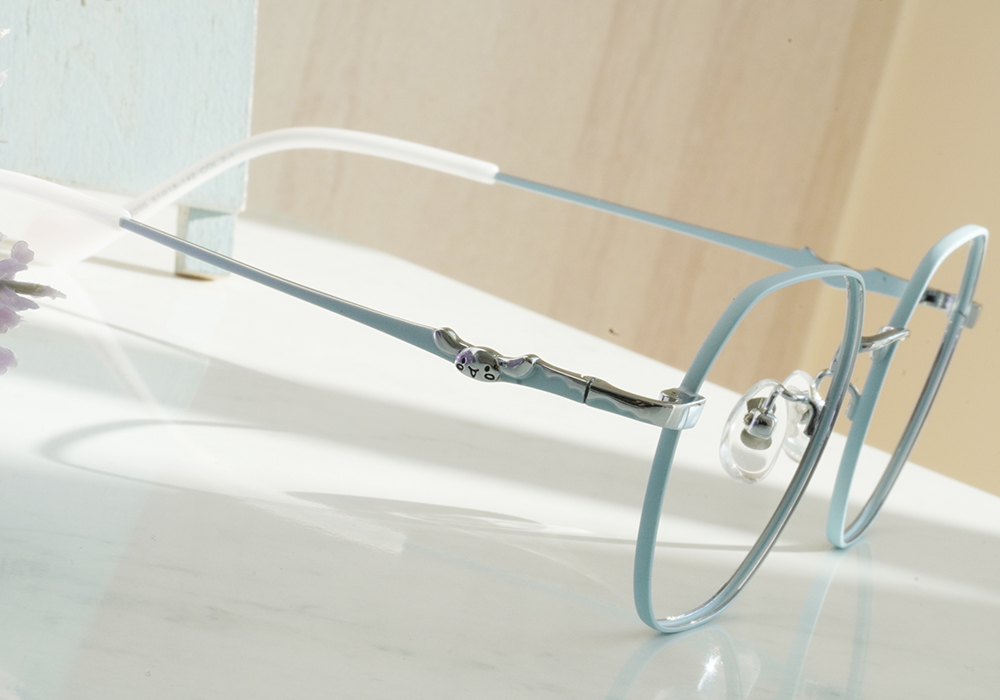 三麗鷗夢幻隊▪︎大耳狗｜雲上漫步 多邊框眼鏡｜舒眠藍