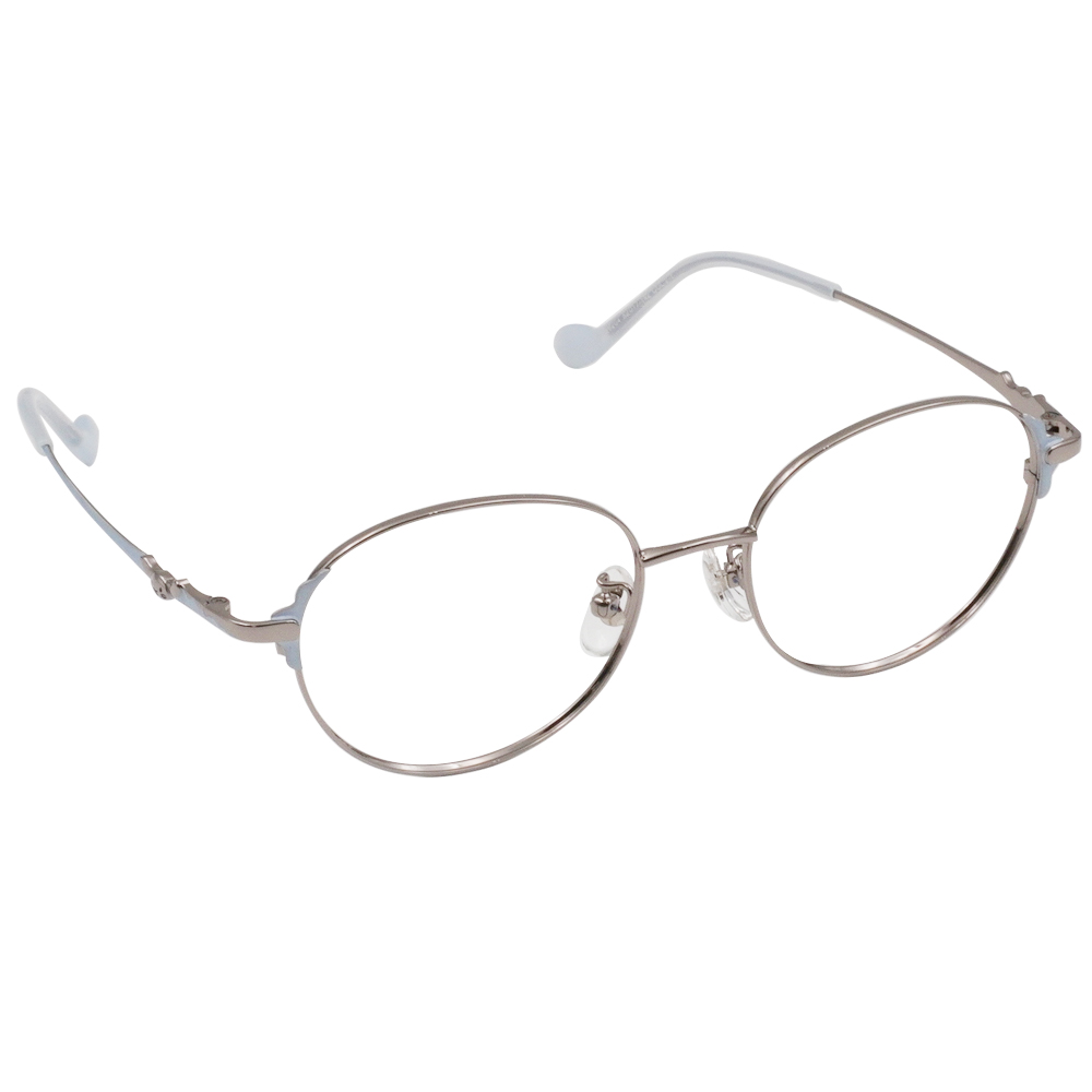 三麗鷗夢幻隊▪︎大耳狗｜藍天巡航 圓框眼鏡｜柔霧灰X藍