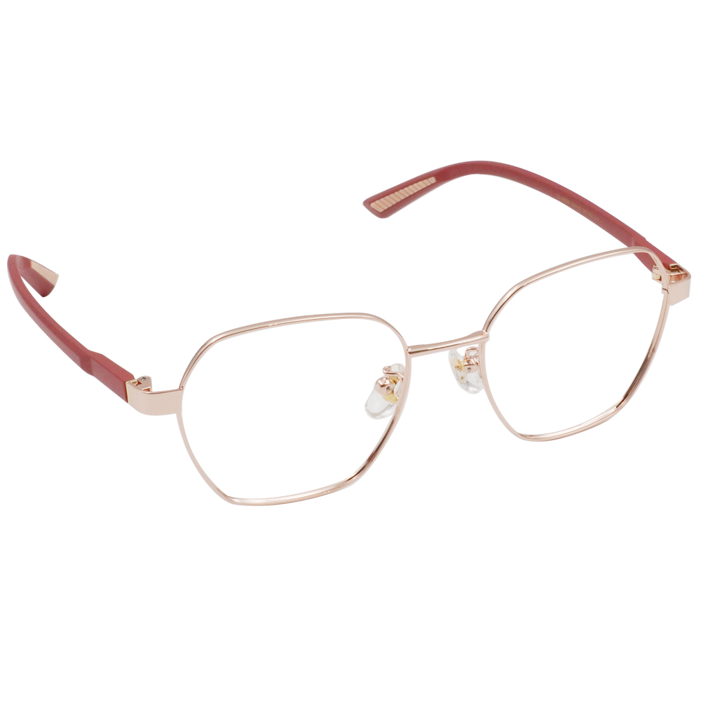 三麗鷗夢幻隊▪︎大耳狗｜軟綿奶霜 多邊框眼鏡｜玫瑰金