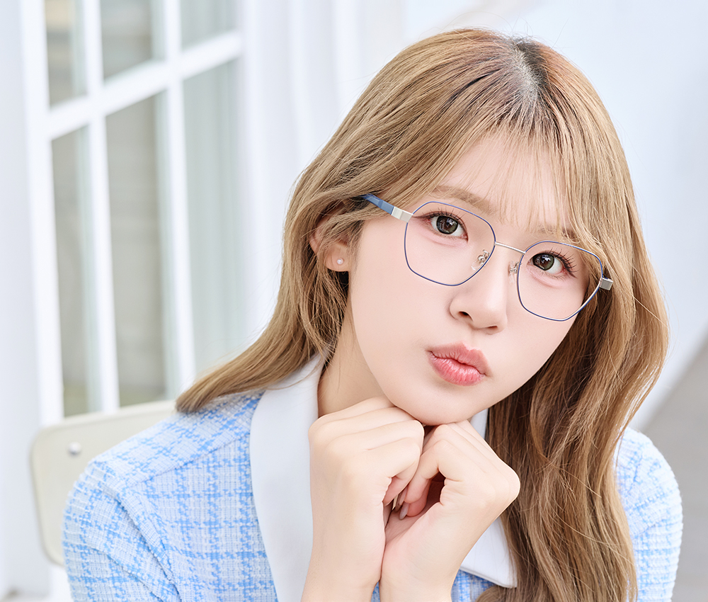 三麗鷗夢幻隊▪︎大耳狗｜軟綿奶霜 多邊框眼鏡｜玫瑰金