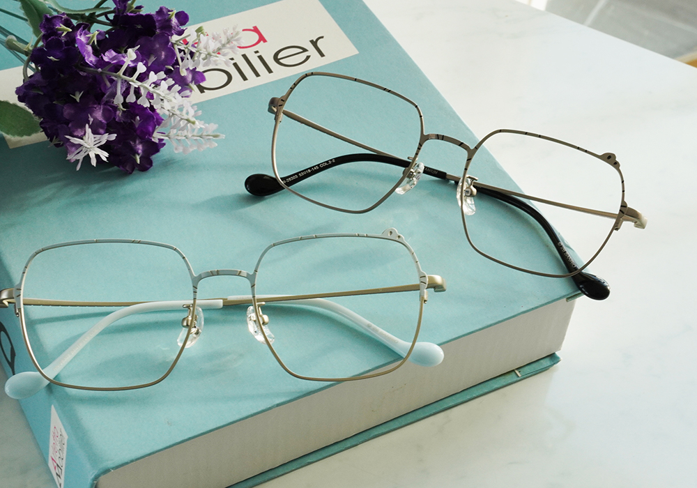 三麗鷗夢幻隊▪︎漢頓｜慢活魚兒 大方框眼鏡｜星霧灰