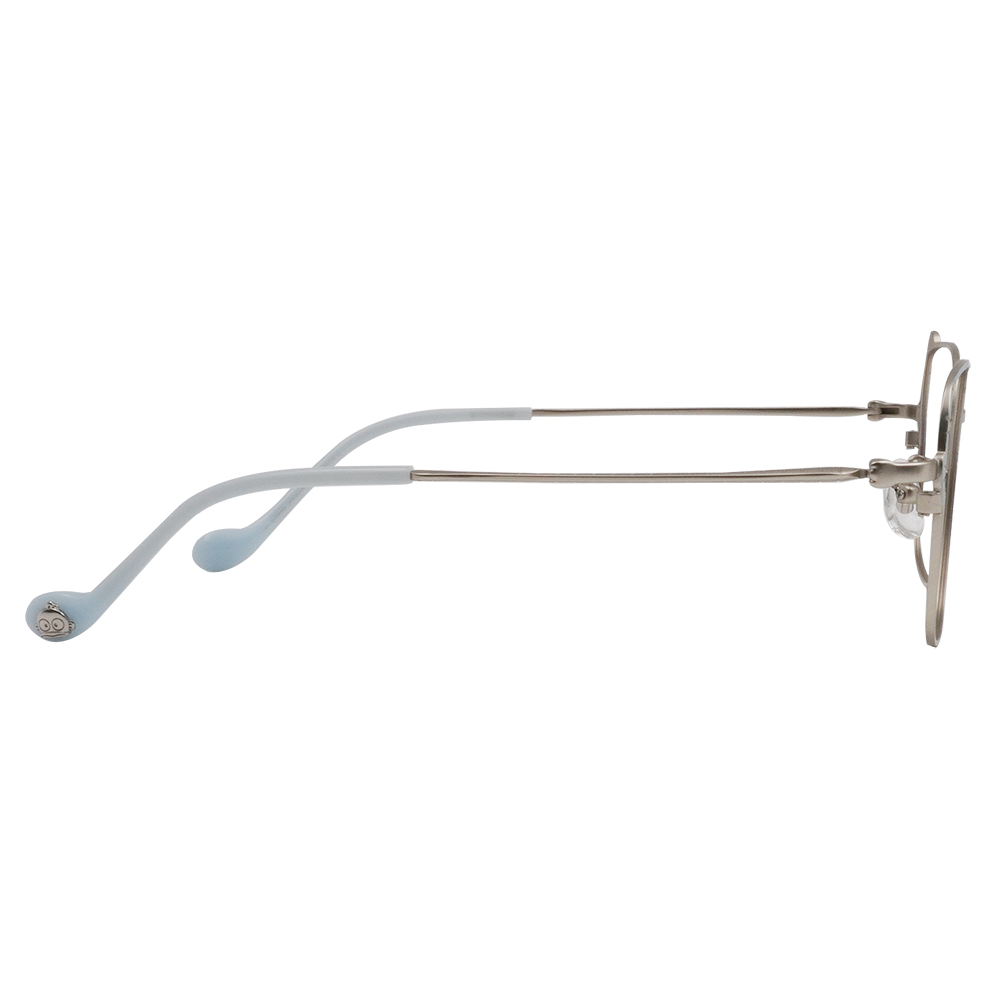 三麗鷗夢幻隊▪︎漢頓｜慢活魚兒 大方框眼鏡｜銀X微光藍