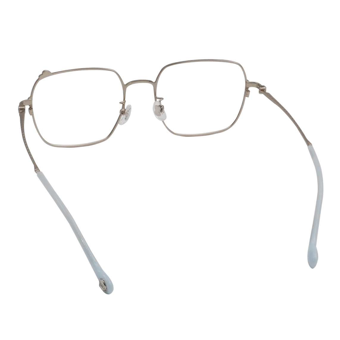 三麗鷗夢幻隊▪︎漢頓｜慢活魚兒 大方框眼鏡｜銀X微光藍