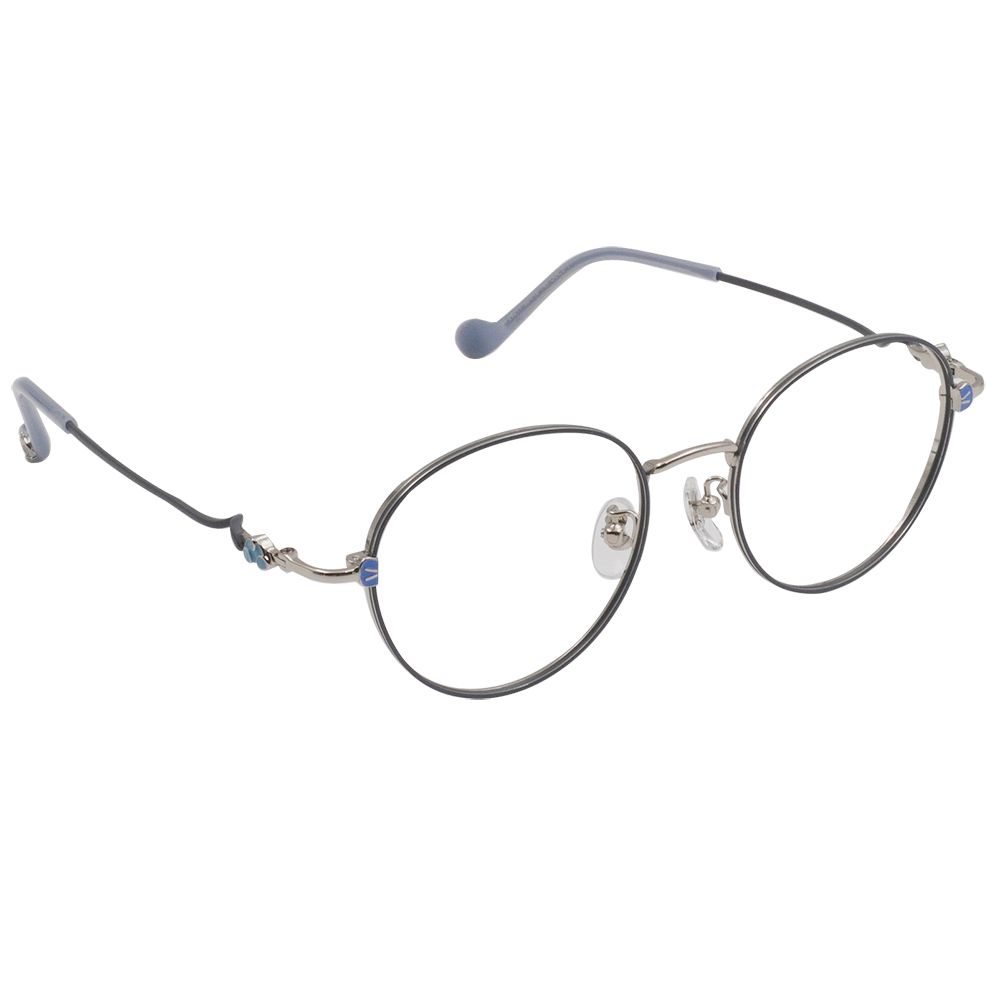 三麗鷗夢幻隊▪︎漢頓｜海風清透 圓框眼鏡｜海霧灰