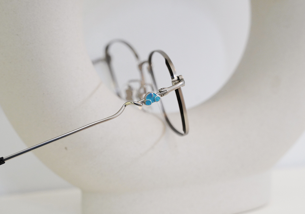 三麗鷗夢幻隊▪︎漢頓｜療癒午睡 長方框眼鏡｜慵懶銀