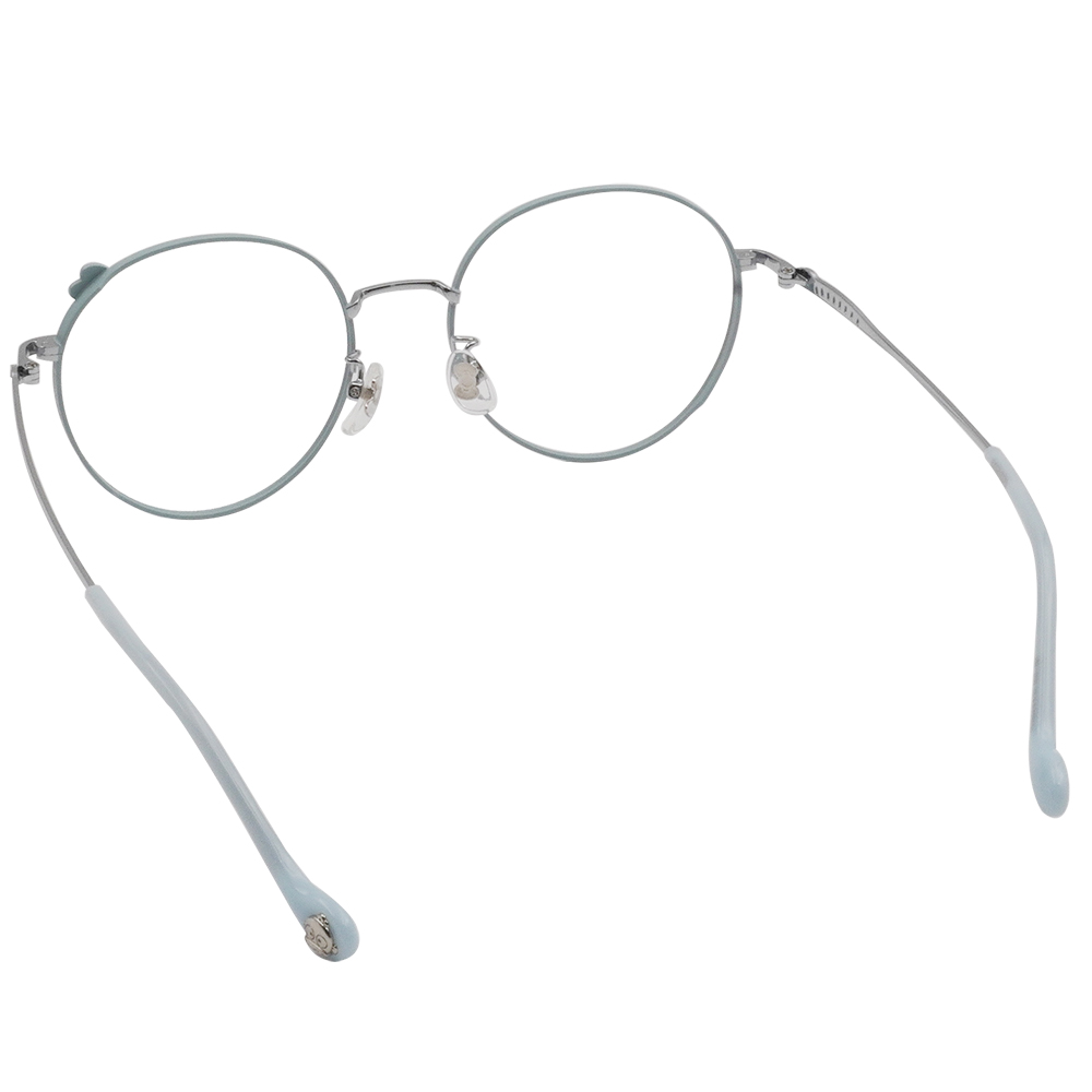 三麗鷗夢幻隊▪︎漢頓｜立體小魚鰭 圓框眼鏡｜海鹽藍