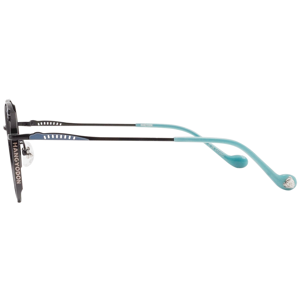 三麗鷗夢幻隊▪︎漢頓｜立體小魚鰭 圓框眼鏡｜糖果黑