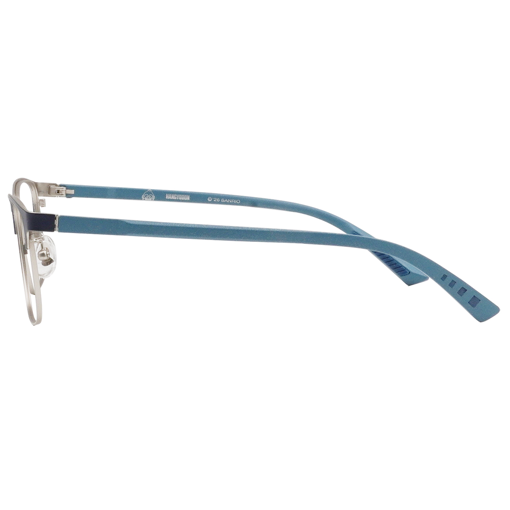 三麗鷗夢幻隊▪︎漢頓｜慢活步調 長方框眼鏡｜棉雲藍