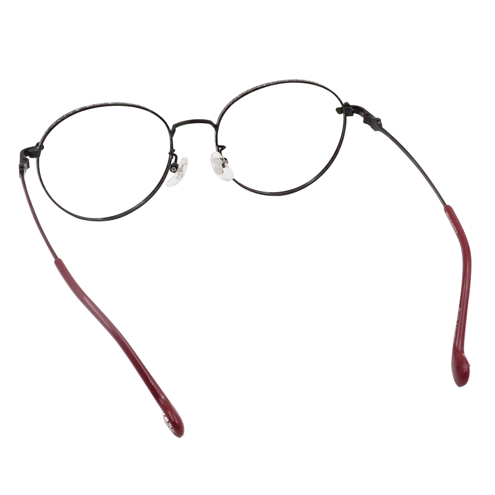 三麗鷗夢幻隊▪︎HELLO KITTY｜蝴蝶結粉光 圓框眼鏡｜黑搭紅