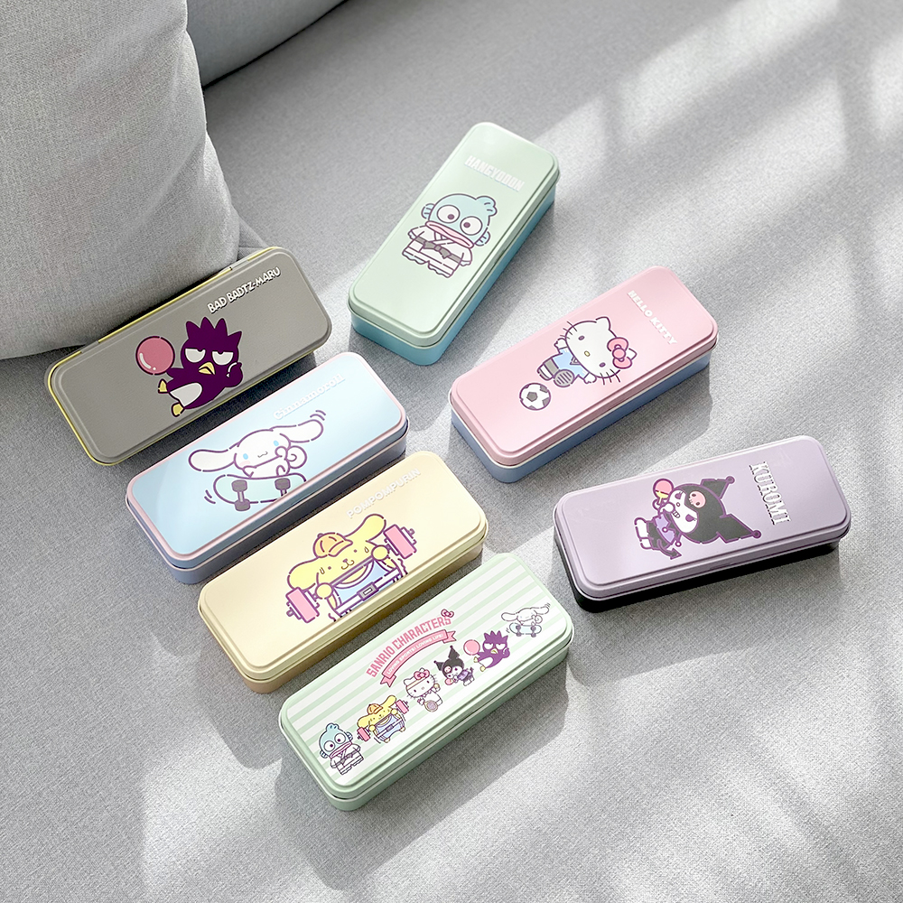 三麗鷗夢幻隊▪︎HELLO KITTY｜蝴蝶結粉光 圓框眼鏡｜黑搭紅