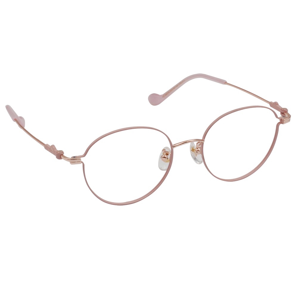 三麗鷗夢幻隊▪︎HELLO KITTY｜柔光綻放 圓框眼鏡｜清甜粉