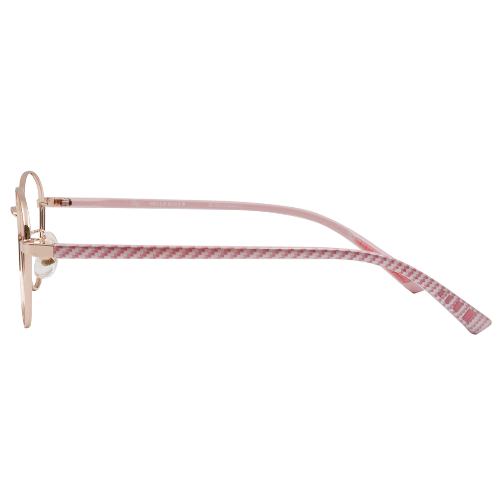 三麗鷗夢幻隊▪︎HELLO KITTY｜甜美登場 圓框眼鏡｜柔美粉