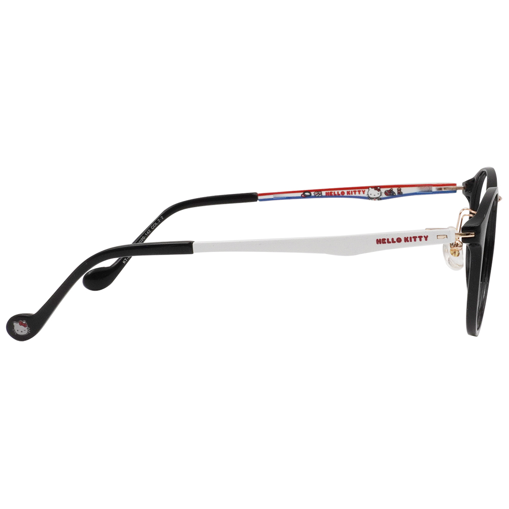三麗鷗夢幻隊▪︎HELLO KITTY｜甜心網球時刻 圓框眼鏡｜星空黑