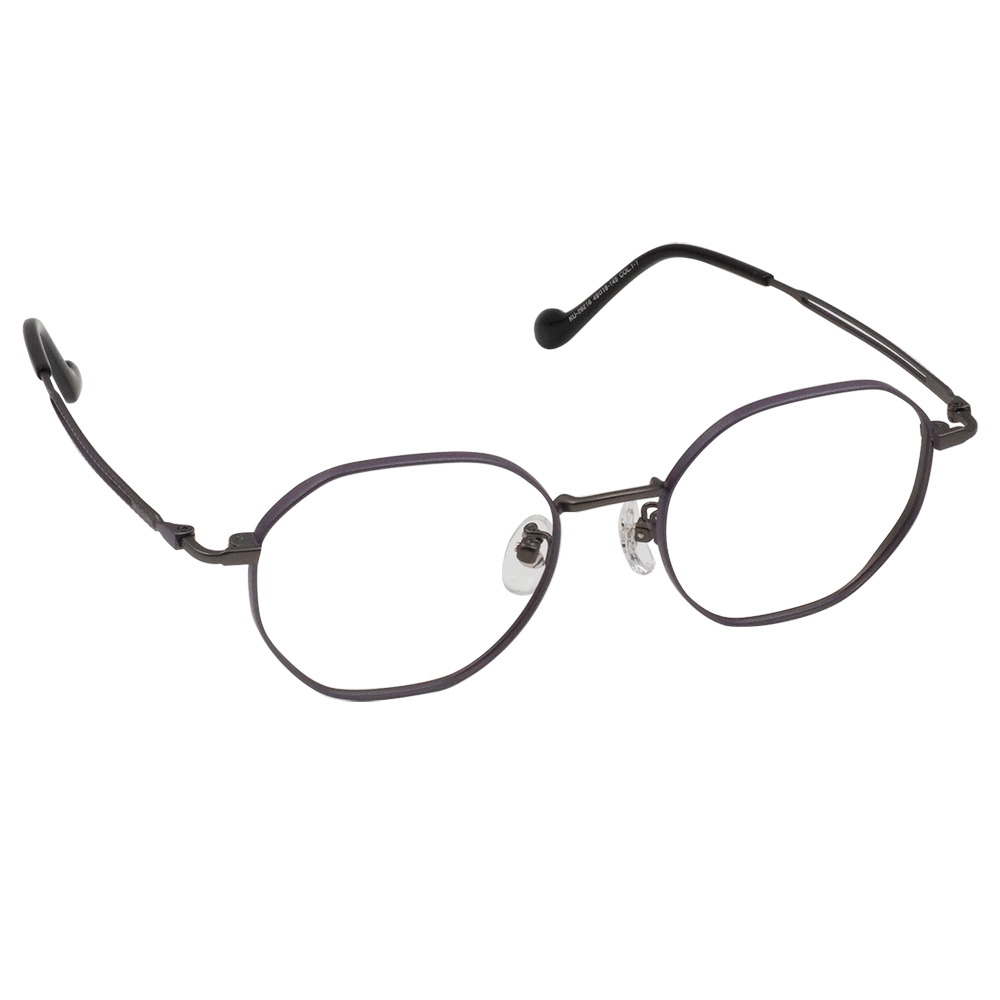 三麗鷗夢幻隊▪︎酷洛米｜逆甜瞬間 圓框眼鏡｜黑甜心/紫