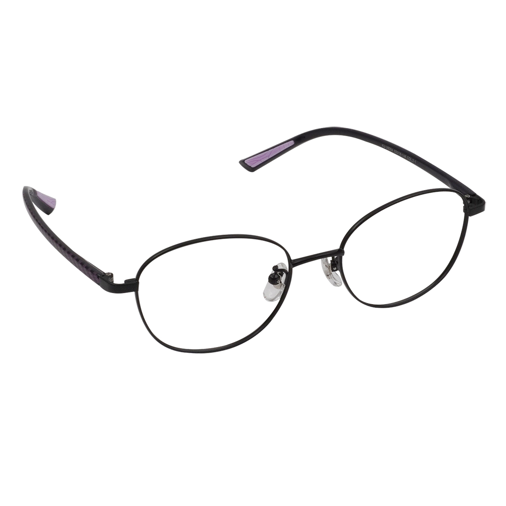 三麗鷗夢幻隊▪︎酷洛米｜搗蛋小甜心 圓框眼鏡｜黑甜心/紫