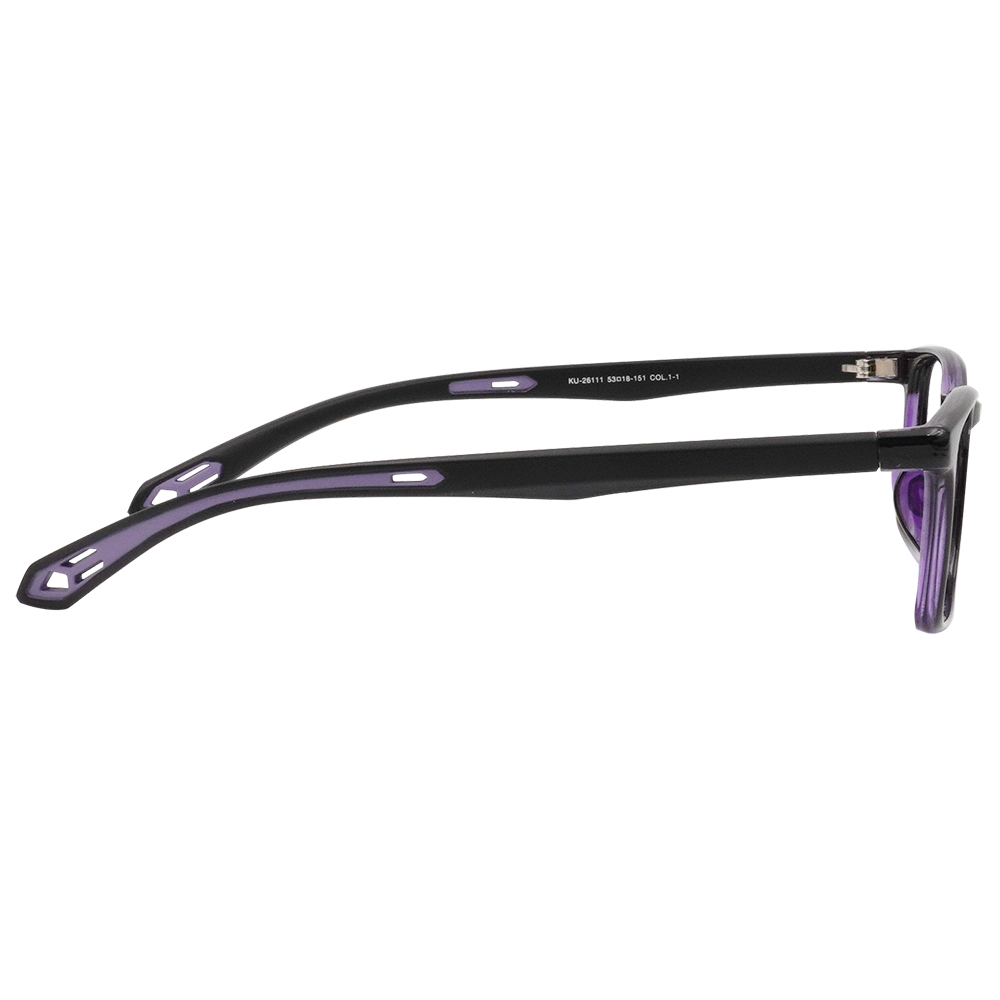 三麗鷗夢幻隊▪︎酷洛米｜舉重少女 長方框眼鏡｜霧黑紫