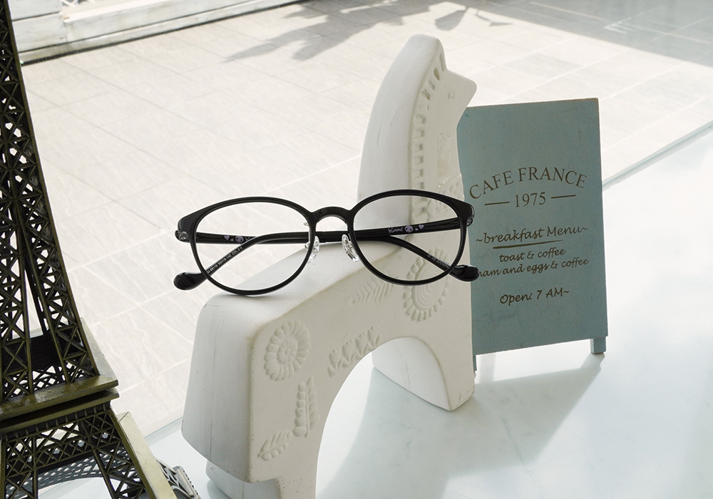 三麗鷗夢幻隊▪︎酷洛米｜率性反差萌 圓框眼鏡｜邊界黑