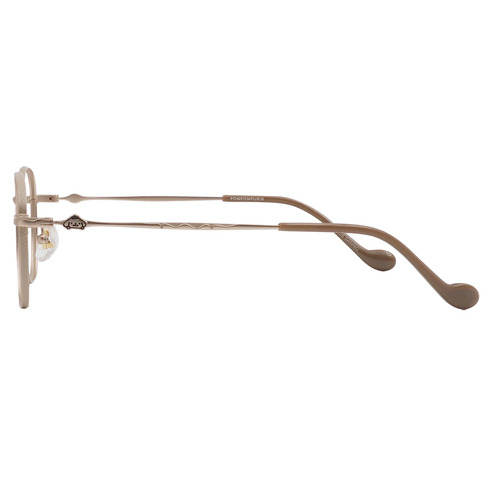 三麗鷗夢幻隊▪︎布丁狗｜暖光步伐 多邊框眼鏡｜奶茶灰