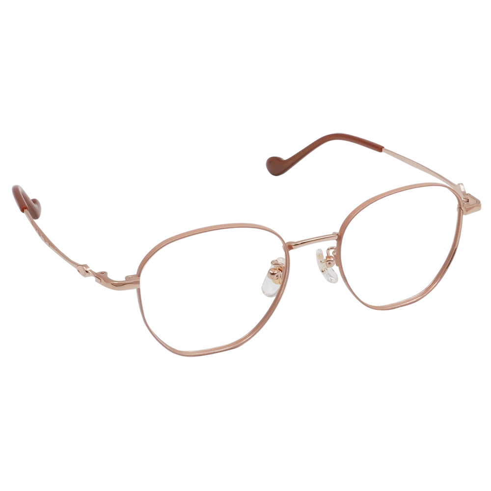 三麗鷗夢幻隊▪︎布丁狗｜暖光步伐 多邊框眼鏡｜霧珊瑚