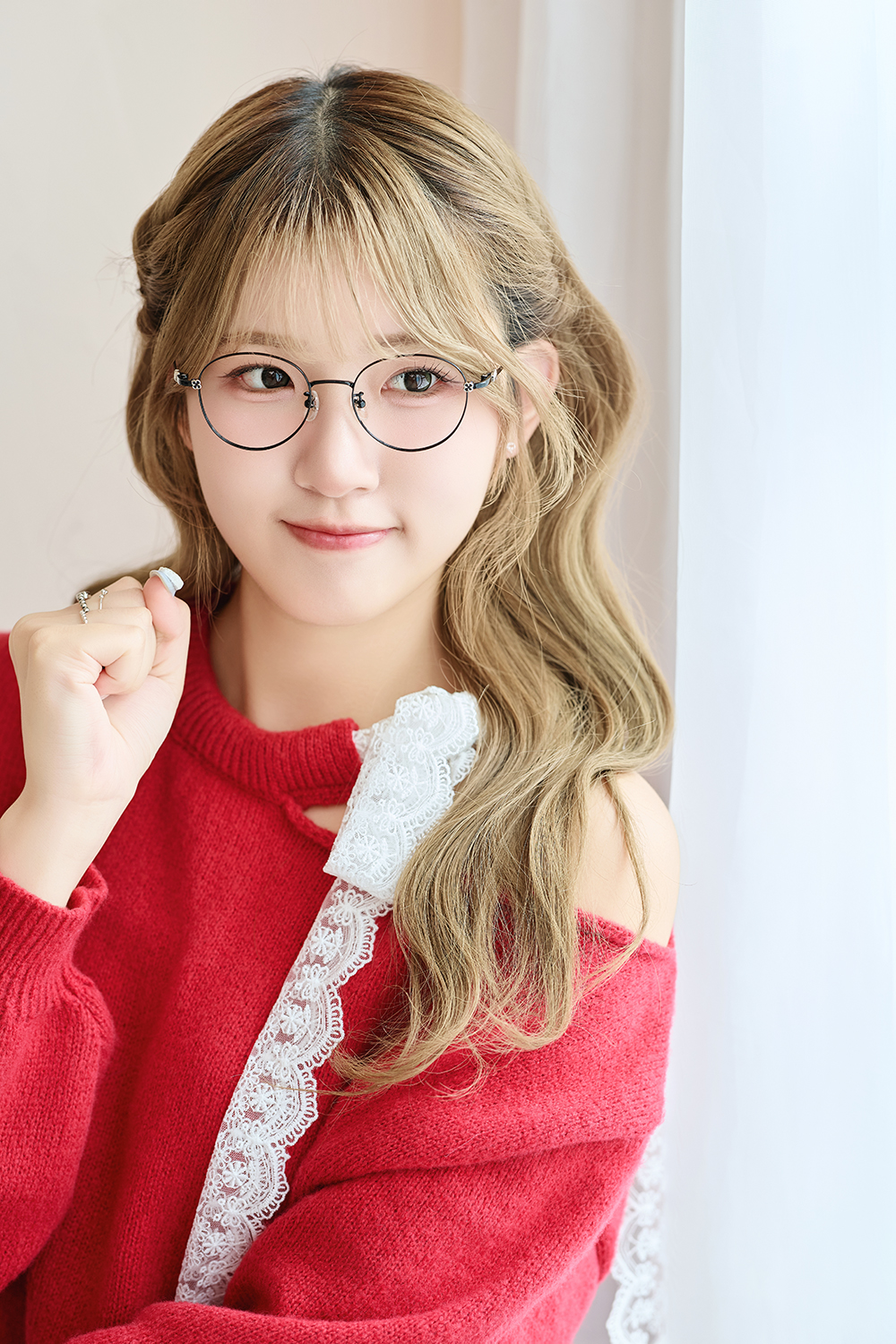 三麗鷗夢幻隊▪︎布丁狗｜午茶微甜 圓框眼鏡｜新月黑