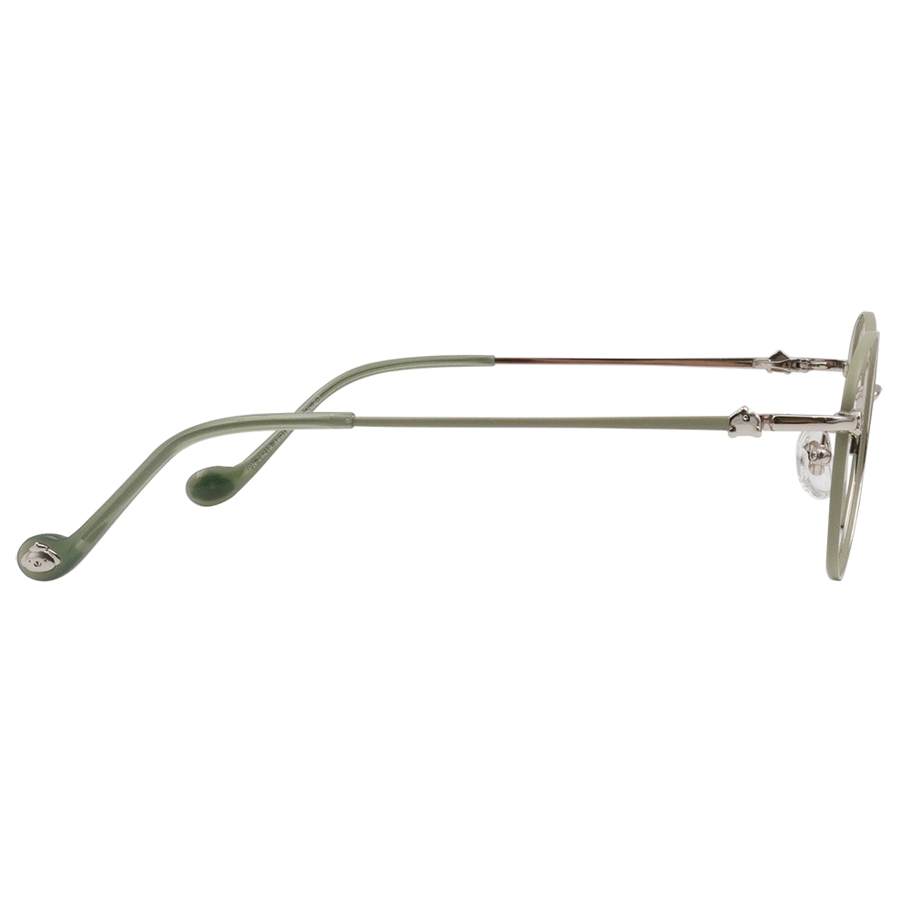 三麗鷗夢幻隊▪︎布丁狗｜午茶微甜 圓框眼鏡｜舒心綠