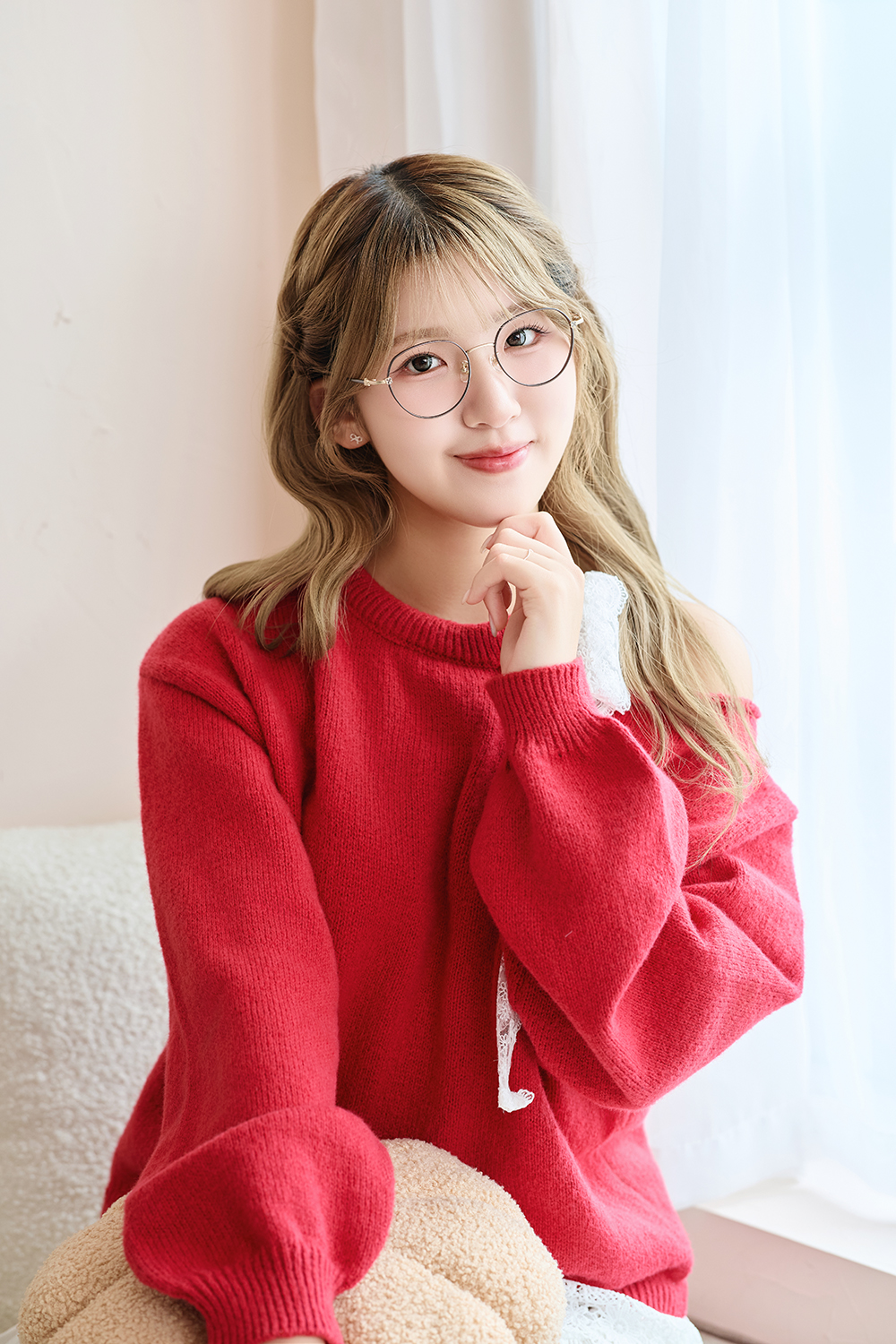 三麗鷗夢幻隊▪︎布丁狗｜甜暖小記事 圓框眼鏡｜奶霧灰