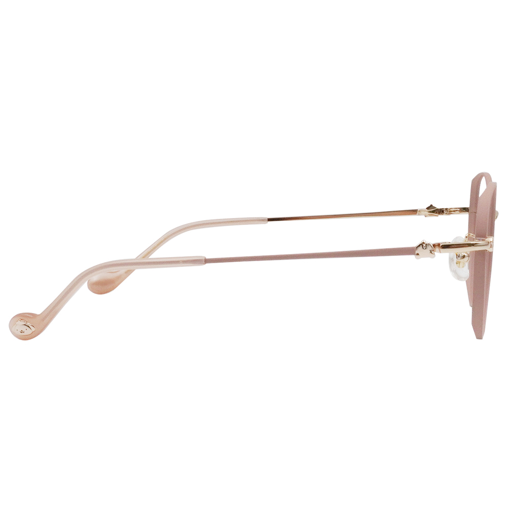 三麗鷗夢幻隊▪︎布丁狗｜甜暖小記事 圓框眼鏡｜糖霜粉金