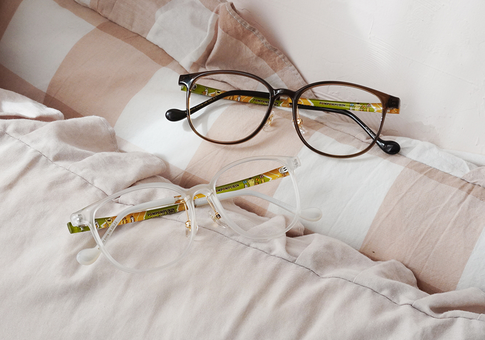 三麗鷗夢幻隊▪︎布丁狗｜小夥伴賽跑 方框眼鏡｜霧透