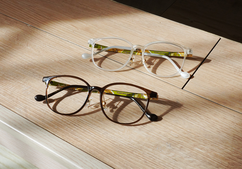 三麗鷗夢幻隊▪︎布丁狗｜小夥伴賽跑 方框眼鏡｜咖啡棕