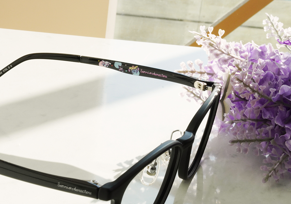 三麗鷗夢幻隊▪︎全體｜運動會大集合 方框眼鏡｜霧質黑