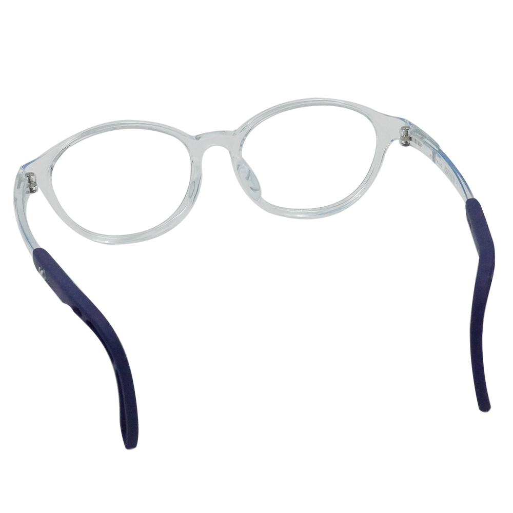 MICKY KIDS｜好奇寶 橢圓框眼鏡｜氣泡藍