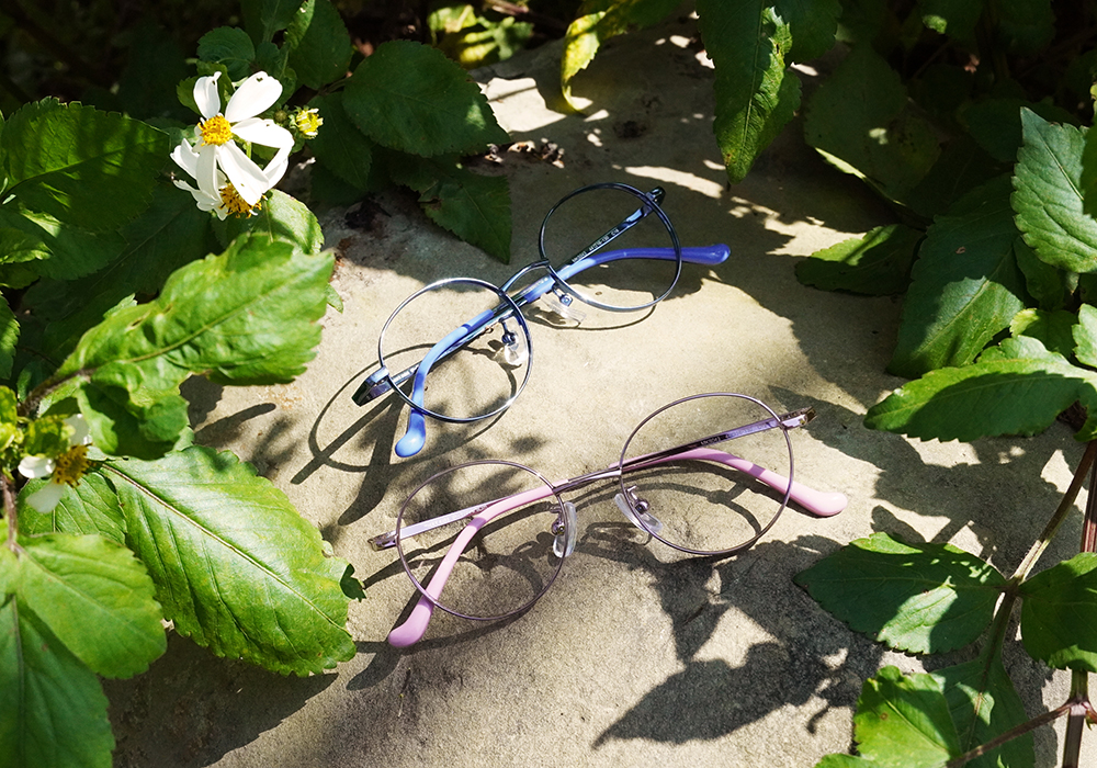 MICKY KIDS｜銀河鐵道 圓框眼鏡｜草莓歐蕾