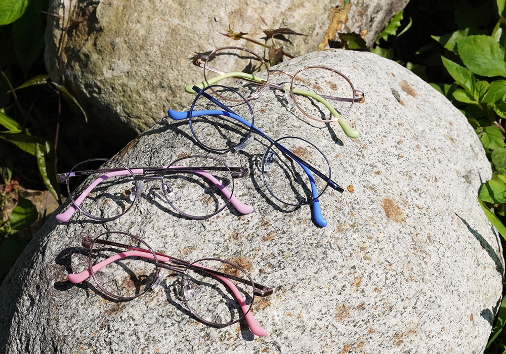 MICKY KIDS｜銀河鐵道 圓框眼鏡｜草莓歐蕾