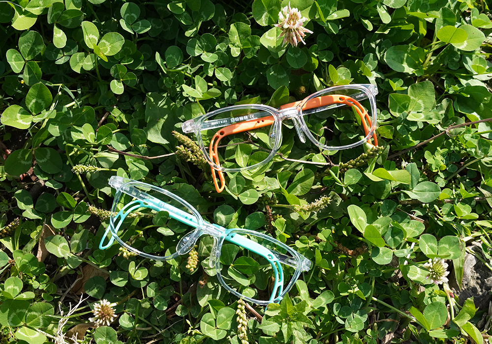 MICKY KIDS｜童日常 方框眼鏡｜清透X澄